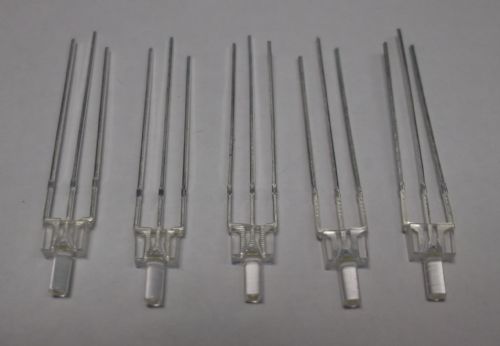 2mm Bi Colour LEDs Warm White/Red - Common Anode
